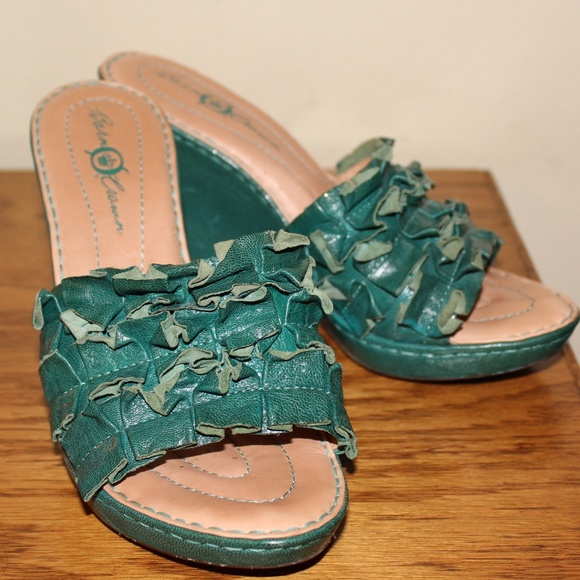 steve madden leather heels